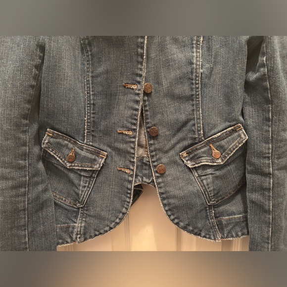 Joie Blue Jean Jacket - Picture 2 of 4